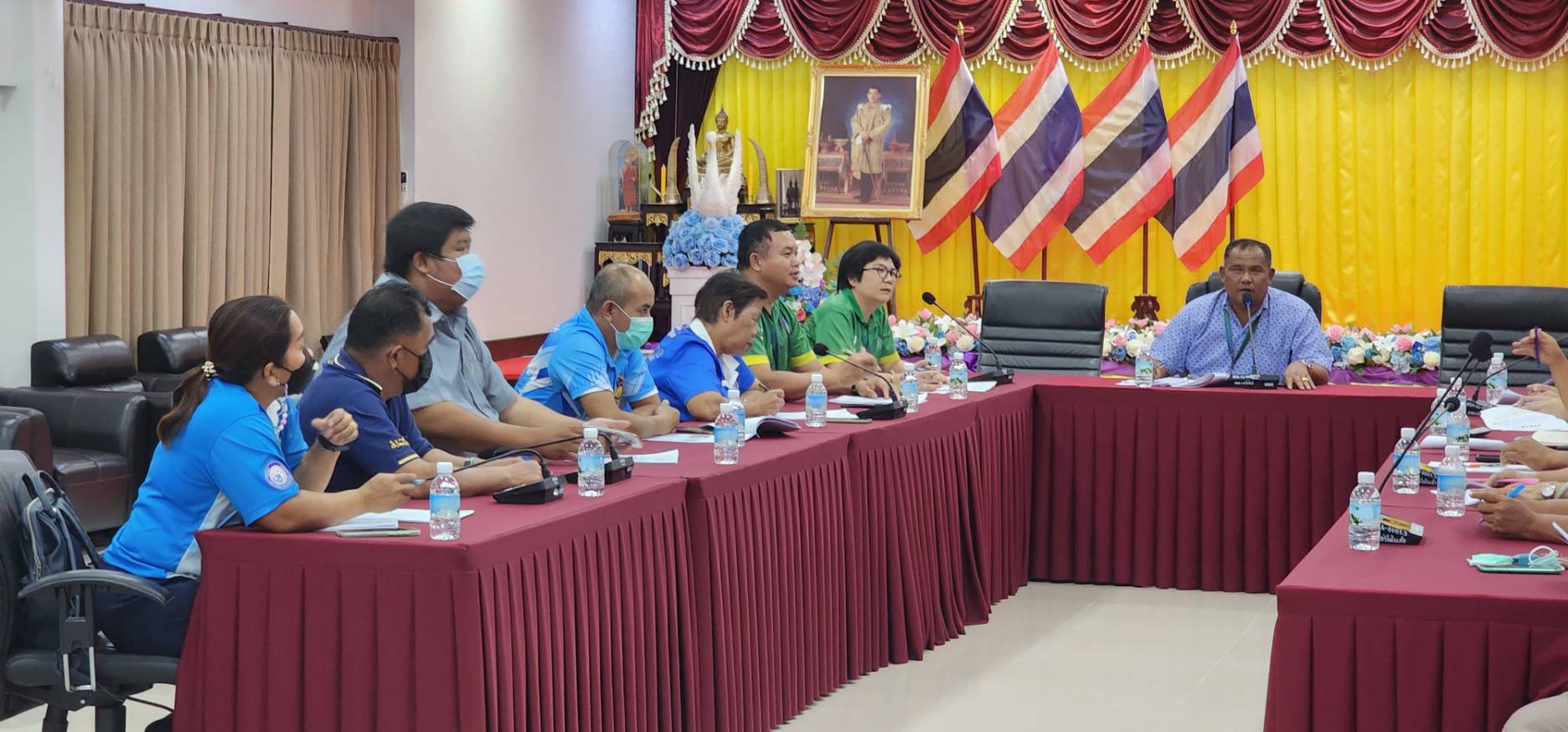 ประชุมคณะกรรมการขับเคลืื่อนโครงการสร้างเสริมสุขภาพเชิงรุก เพื่อลดภาวะคลอดก่อนกำหนด องค์การบริหารส่วนตำบลเขาไม้แก้ว ครั้งที่ 1/2566