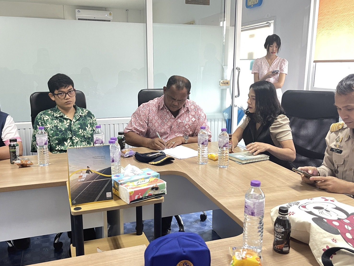 ลงพื้นที่ตรวจสอบโรงงานอุตสาหกรรมที่มีความเสี่ยงในพื้นที่ตามนโยบายของรัฐมนตรีว่าการกระทรวงทรัพยากรธรรมชาติและสิ่งแวดล้อม จำนวน 1 แห่ง