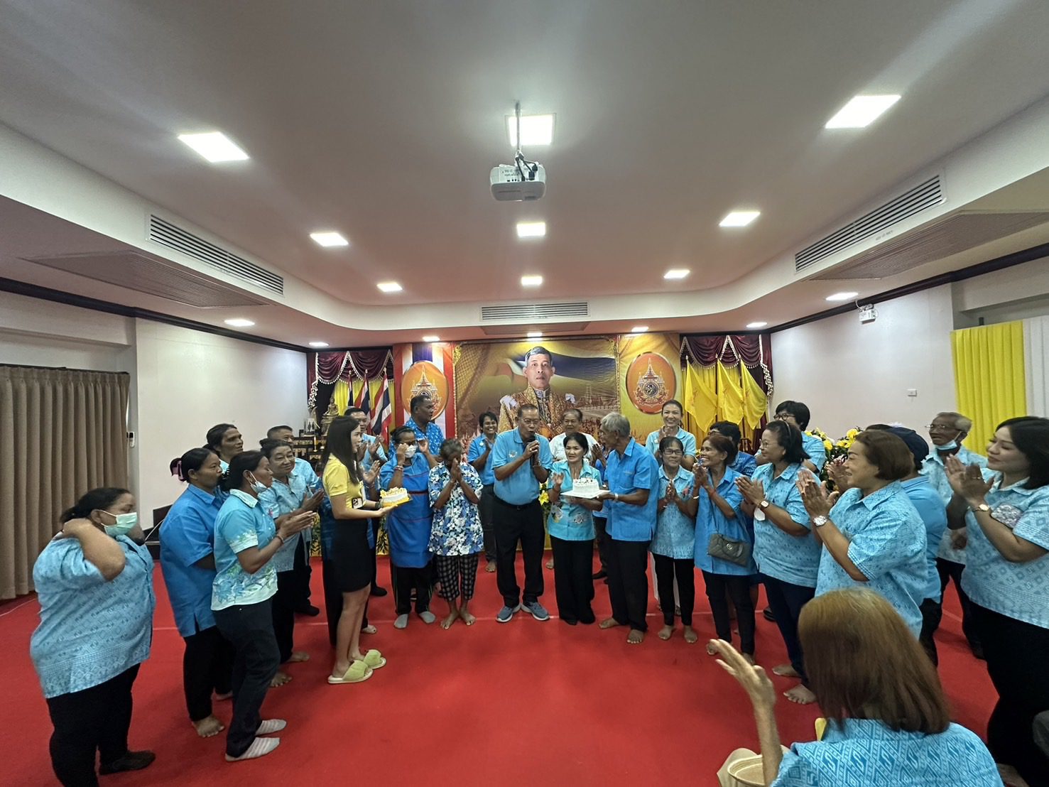 ประชุม ชมรมผู้สูงอายุ ประจำเดือน สิงหาคม 2567