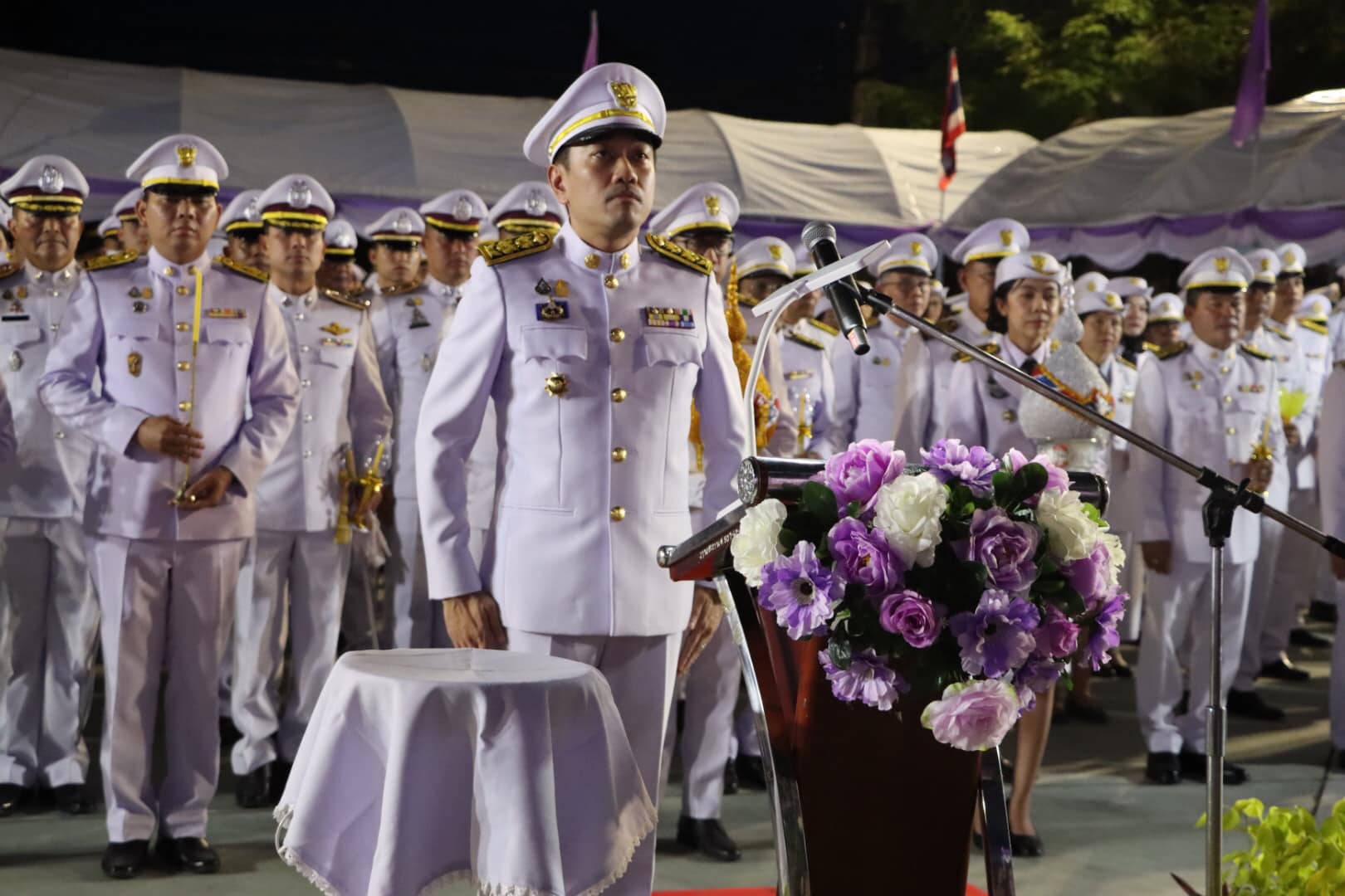 ร่วมพิธีถวายเครื่องราชสักการะ และพิธีจุดเทียนถวายพระพรชัยมงคล เนื่องในโอกาสมหามงคล พระราชพิธีเฉลิมพระชนมพรรษา สมเด็จพระนางเจ้าสุทิดา พัชรสุธาพิมลลักษณ พระบรมราชินี มหามงคลเฉลิมพระชนมพรรษา 46 พรรษา 3 มิถุนายน 2567