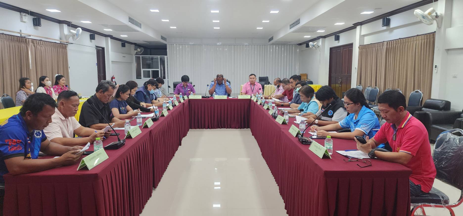 ประชุมคณะกรรมการกองทุนหลักประกันสุขภาพองค์การบริหารส่วนตำบลเขาไม้แก้ว ครั้งที่ 1/2567